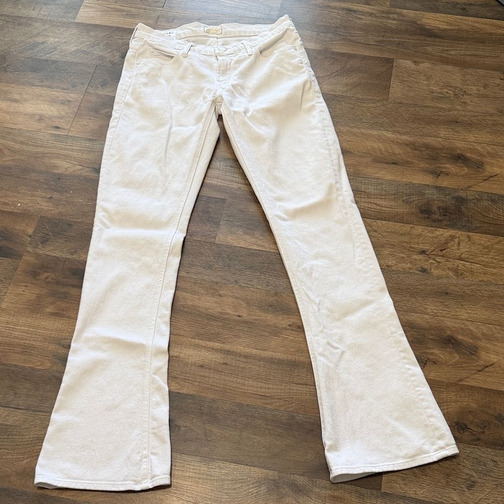 MOTHER "The Runaway" in Mirror Mirror jeans